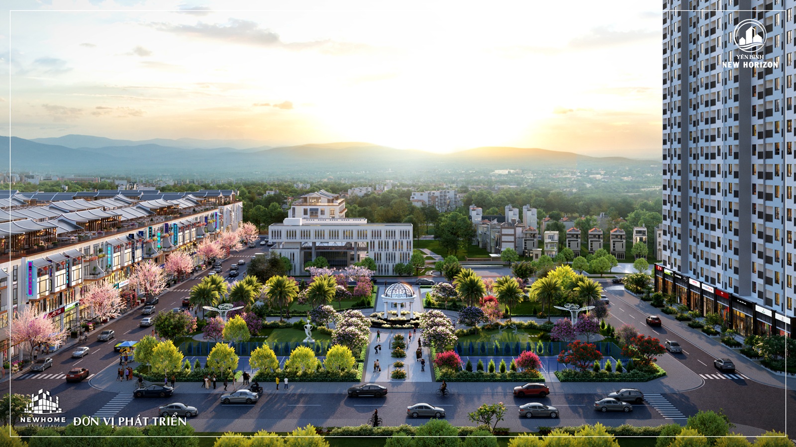 tiện ích dự án yên bình k-town phổ yên thái nguyên
