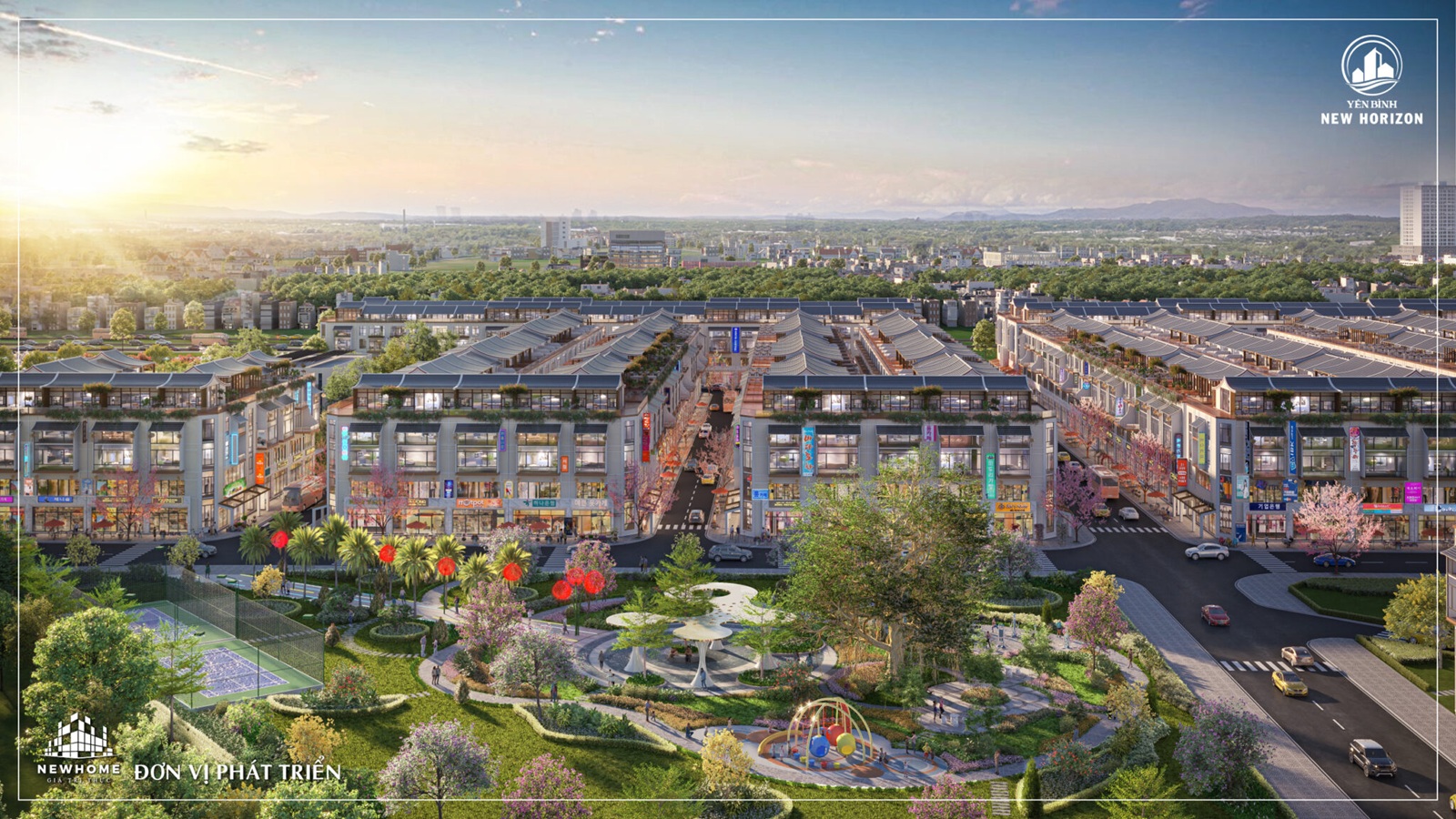 tiện ích dự án yên bình k-town phổ yên thái nguyên